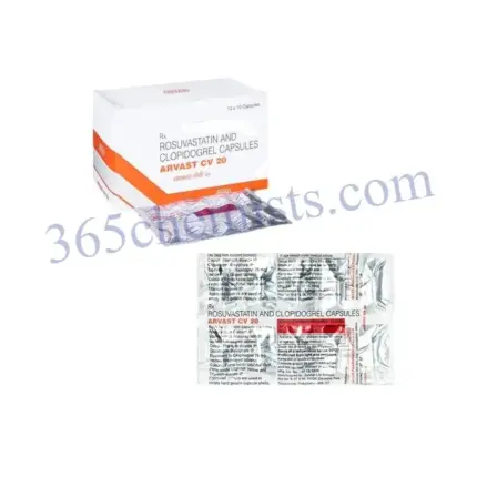Arvast CV 20mg/75mg Capsule