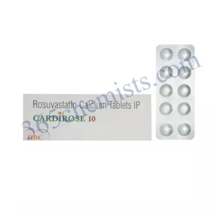 Cardirose 10mg Tablet