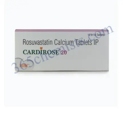 Cardirose 20mg Tablet