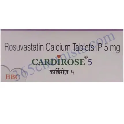 Cardirose 5mg Tablet
