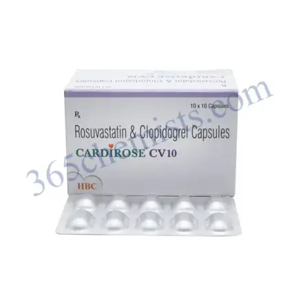 Cardirose CV 10mg Capsule