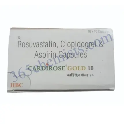 Cardirose Gold 10mg Capsule