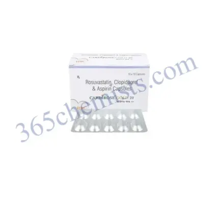 Cardirose Gold 20mg Capsule