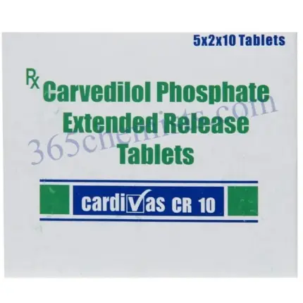 Cardivas CR 10mg Tablet