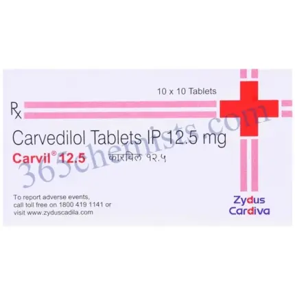 Carvil 12.5mg Tablet