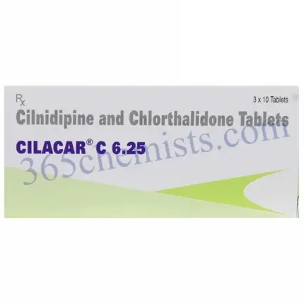 Cilacar C 6.25mg Tablet