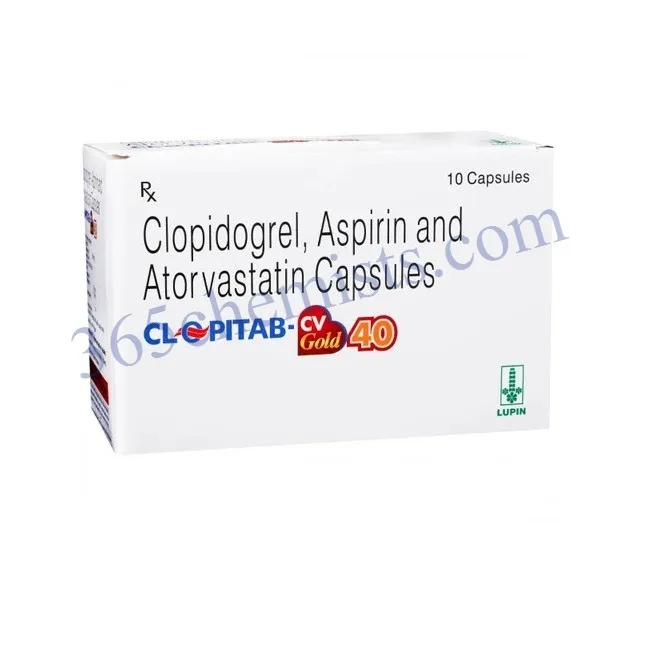 Clopitab-CV Gold 40 Capsule-ink Clopitab-CV Gold 40 Capsule