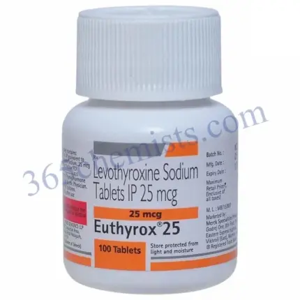 EUthyrox 25mcg Tablet
