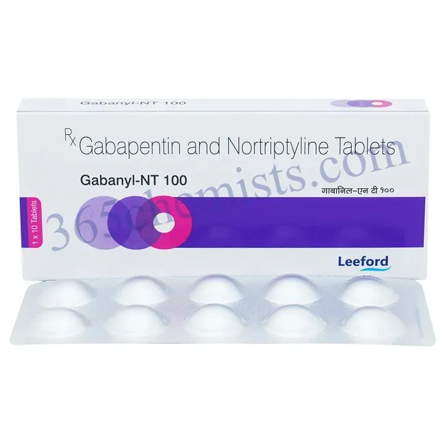 Gabanyl NT 100mg10mg Tablet (1)-ink Gabanyl NT 100mg/10mg Tablet