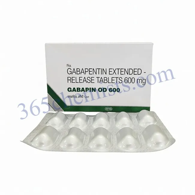 Gabapin OD 600 Tablet-ink Gabapin OD 600 Tablet