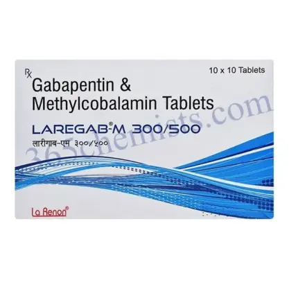 Laregab M 300mg500mcg Tablet