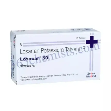 Losacar 50mg Tablet