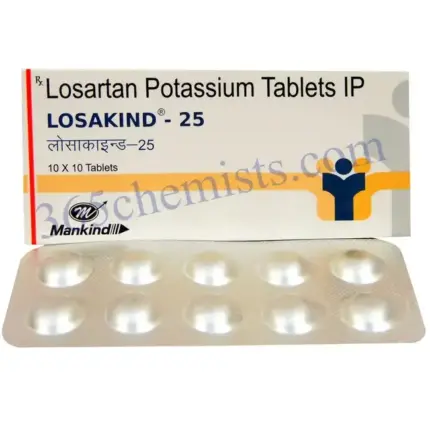 Losakind 25mg Tablet