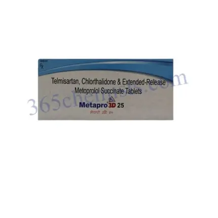 Metapro 3D 25mg Tablet ER