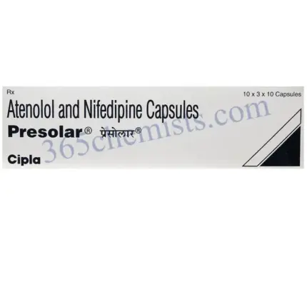 Presolar 50mg/20mg Capsule