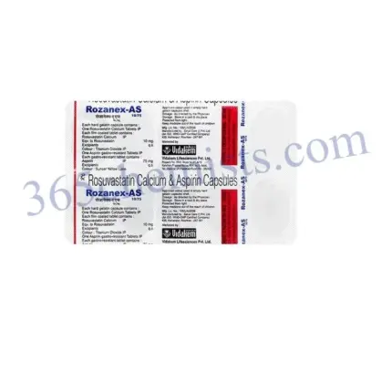 Rozanex AS 10mg/75mg Capsule
