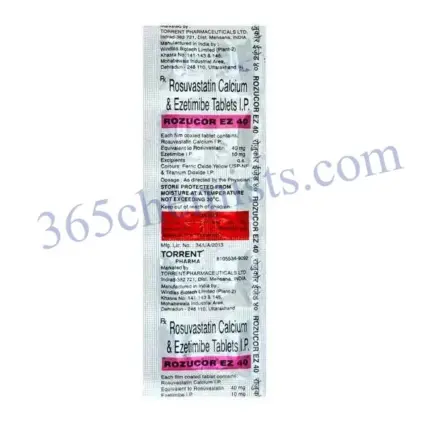Rozucor EZ 40mg Tablet