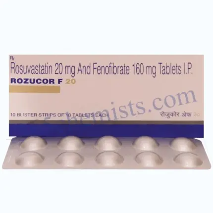 Rozucor F 20mg Tablet