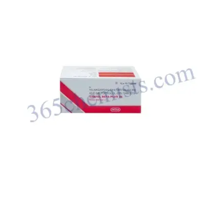 Sartel Beta Plus 25mg Tablet