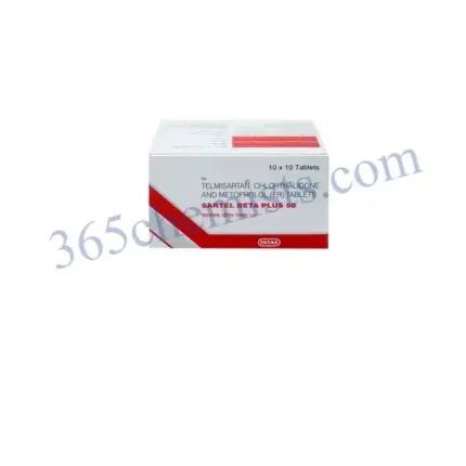 Sartel Beta Plus 50mg Tablet