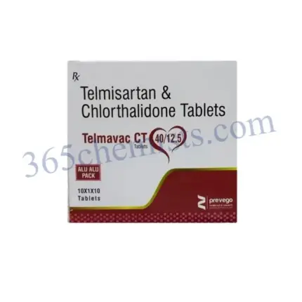 Telmavac CT 40/12.5mg Tablet