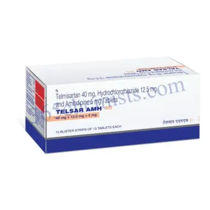 Telsar AMH 40/5/12.5mg Tablet