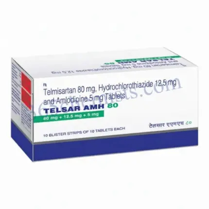 Telsar AMH 80/5/12.5mg Tablet