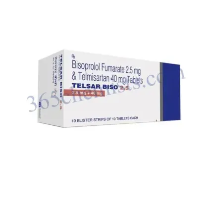 Telsar Biso 2.5mg/40mg Tablet