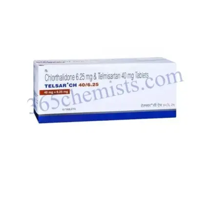 Telsar CH 40mg/6.25mg Tablet