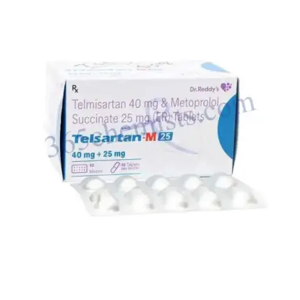Telsartan M 40mg/25mg Tablet