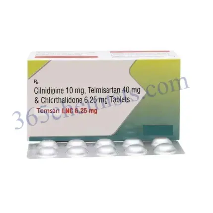 Temsan LNC 40/10/6.25mg Tablet