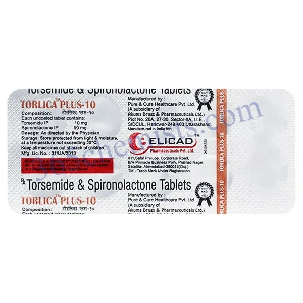 Torlica Plus 50mg10mg Tablet-ink Torlica Plus 50mg/10mg Tablet