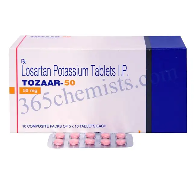 Tozaar 50mg Tablet (1)-ink Tozaar 50mg Tablet