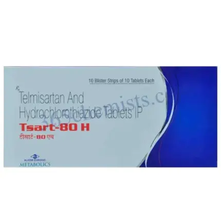 Tsart 80mg H Tablet