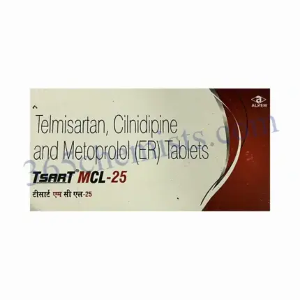 Tsart MCL 25mg Tablet