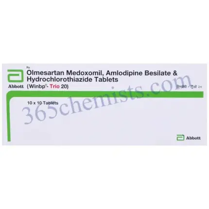 Winbp Trio 20mg Tablet