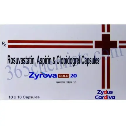 Zyrova Gold 20mg Capsule