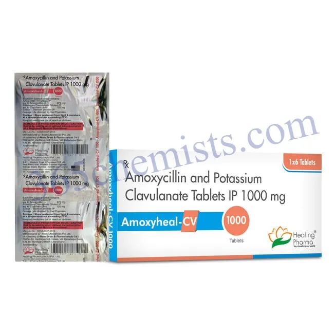 Amoxyheal-CV 1000mg Tablet (1)-ink Amoxyheal-CV 1000mg Tablet