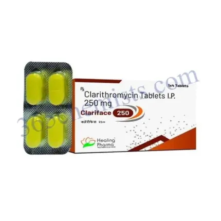 Clariface 250mg Tablet