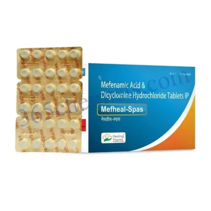 Mefheal Spas 10mg/250mg Tablet