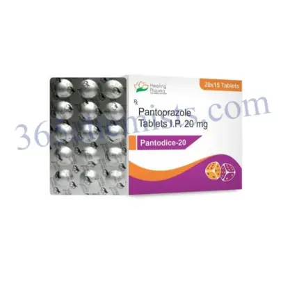 Pantodice 20mg Tablet