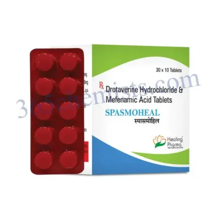 Spasmoheal 80mg/250mg Tablet