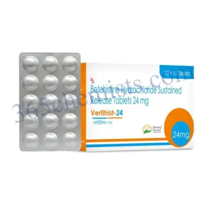 Vertihist 24mg Tablet